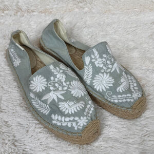 Soludos floral embroidered espadrille flats-9